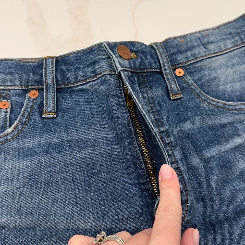 Madewell Dark Blue Denim Shorts - Picture 3 of 5